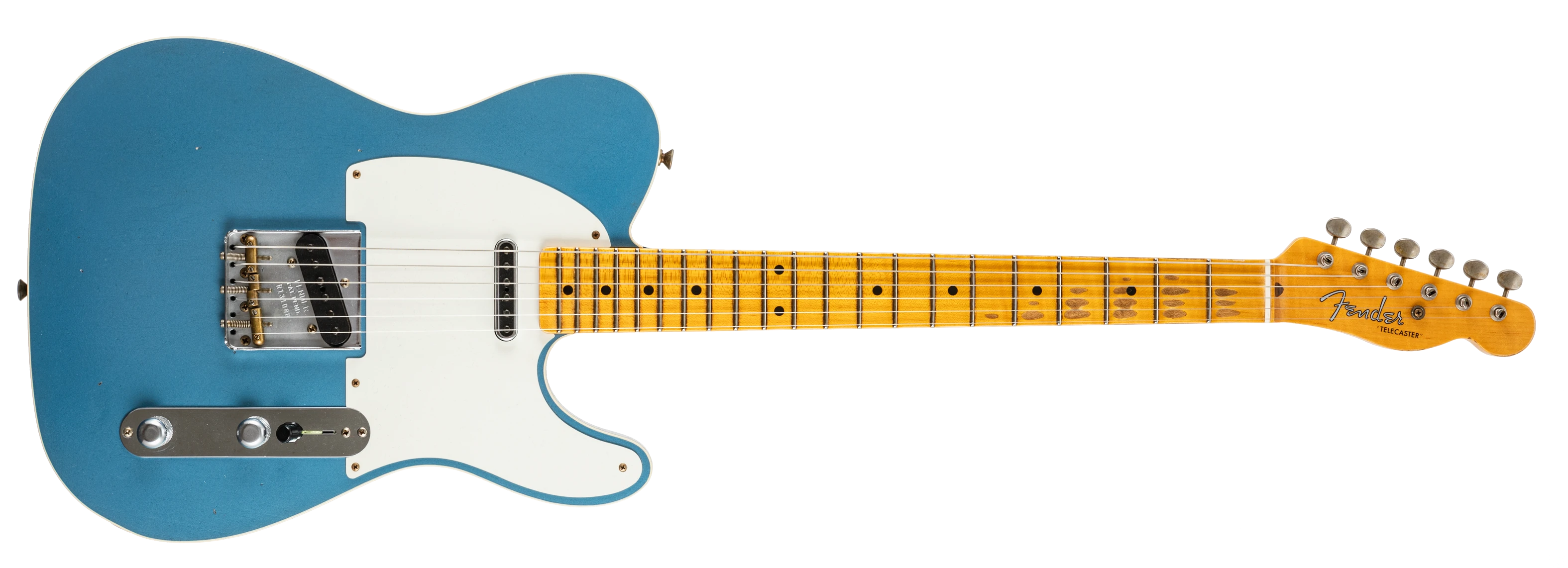 Fender Tele Tomatillo Custom Relic sf aged lake placid blue 